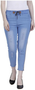 AMMI JAAN Regular Women Light Blue Jeans