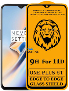 SUNSHINE Edge To Edge Tempered Glass for OnePlus 6T