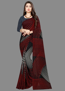 kashvi sarees Printed Daily Wear Georgette Saree