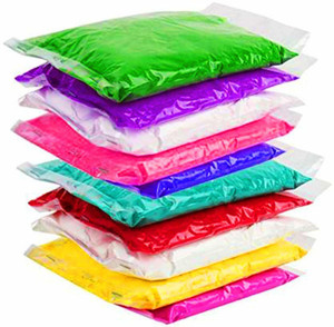 Riddhi Golden Line Pack of 10 Rangoli Powder