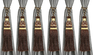Radhey Radhey Decor Brown Tassels