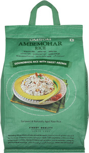 Ambemor Rice OMSOM Ambemohar Rice Ambemohar Rice (Medium Grain, Raw) Price in India ...