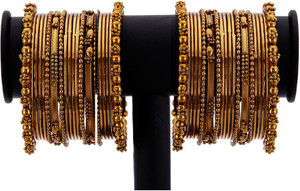 ZENEME Alloy Gold-plated Bangle Set