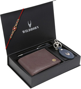 WILDHORN Wallet & Belt Combo