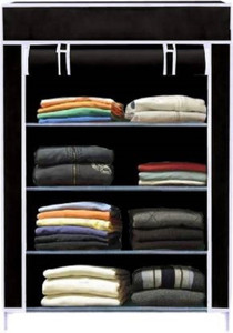 SPIRITED Carbon Steel Collapsible PP Collapsible Wardrobe