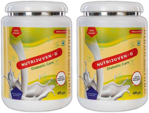Nutrijuven Diabetic Protein Powder Protein Blends (400gm) - Set of 2 Protein Blends
