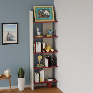 CuteKitchen Engineered Wood Open Book Shelf