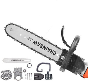 MLD DIY Electric Chain Saw Converter Bracket Tree Felling Angle Grinder for Woodworking Tool Corded & Cordless Chainsaw