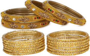1st Time Glass Enamel Bangle Set