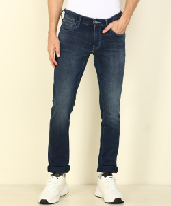 Wrangler Slim Men Blue Jeans