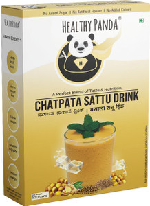 HEALTHY PANDA Chatpata Sattu Drink / Sattoo Drink/Natural Weight loss drink (400 gms) 100 X 4 Energy Drink