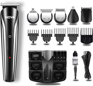 NOVA NG 1152-05 USB Trimmer 60 min  Runtime 9 Length Settings