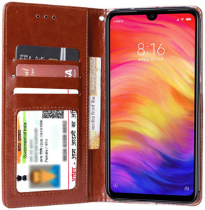 Unistuff Flip Cover for Mi Redmi Note 7, Mi Redmi Note 7 Pro, Mi Redmi Note 7S