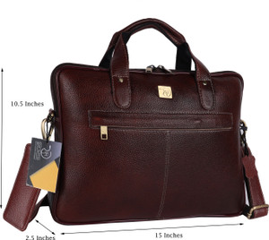 Rome Hunters 14 inch Inch Expandable Laptop Messenger Bag