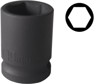 AUTOFIT HEAVY DUTY 19 MM 1/2" SQUARE DRIVE IMPACT HEX SOCKET Socket Set
