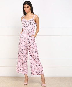 PROVOGUE Floral Print Women Jumpsuit