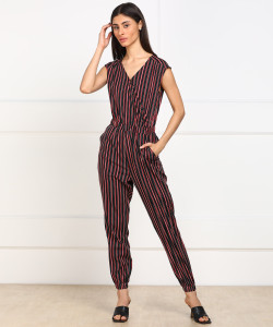 PROVOGUE Striped Women Jumpsuit