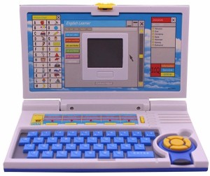 JRGToys English Learner Laptop with 20 fun activities - Educational Computer Toy for Kids
