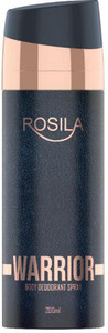 Rosila Warrior Invigorating, Masculine & Sharp Perfume Body Spray  -  For Men & Women