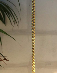 UAPAN Brass Chain for Hanging Bell Diya with S hook (2 meter thick