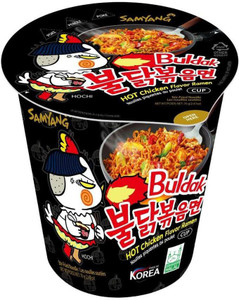 Samyang Hot Chicken Flavor Ramen, 70 gm Cup Noodles Non-vegetarian