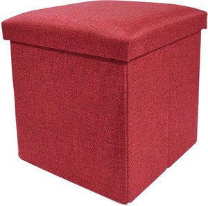 GTC Portable & Foldable Storage Stool for Living Room (363-11) Polyester, Weight Capacity-100 KG Living & Bedroom Stool