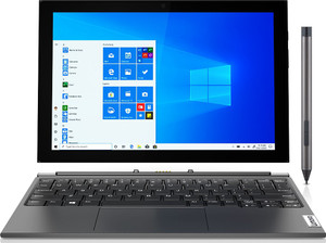Lenovo Tab Ideapad Duet 3 with Bluetooth Keyboard and Digital Pen 4 GB RAM 128 GB ROM 10.3 inches with Wi-Fi Only Tablet (Grey)