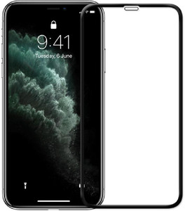 Flipkart SmartBuy Edge To Edge Tempered Glass for Apple iPhone 11 Pro, Apple iPhone X, Apple iPhone XS Full Glue Edge to Edge Tempered Glass