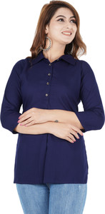Brijam Women Solid Straight Kurta