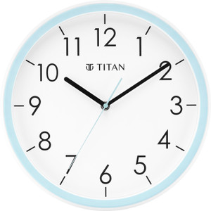 Titan एनालॉग 32.5 cm X 32.5 cm दीवार घड़ी