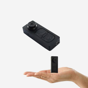 SATTOBISION Mini Spy Hidden Button Camera with SD Card Support Security Camera