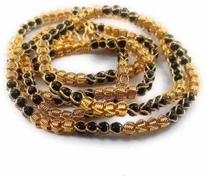 Jewar Mandi Beads Gold-plated Plated Brass, Copper Chain