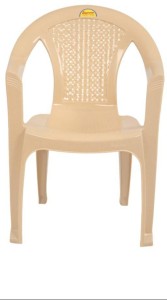 Supreme OPTRA M. BEIGE SET OF 1 CHAIR FULLY COMFORT nd weight bearing capacity 150 kg outdoor chair Plastic Outdoor Chair