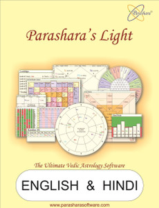 Parashara Light 9.0 Astrology Software (Professional Edition) - (English + Hindi) for Windows