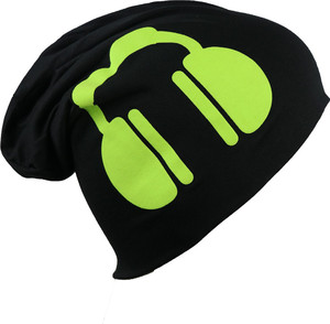 iSweven Printed, Solid Beanie Cap