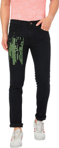 BEN MARTIN Slim Men Black Jeans