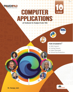 CBSE Computer Course book : Computer Applications for Class 10th, Code ...