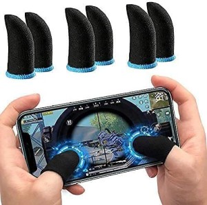 OCTA Pubg Mobile Gaming Gloves/ PUBG/BGMI/FREE FIRE/COD Thumb Sleeves (Pair Of 3) Finger Sleeve