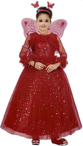 OMG Collection Girls Maxi/Full Length Festive/Wedding Dress