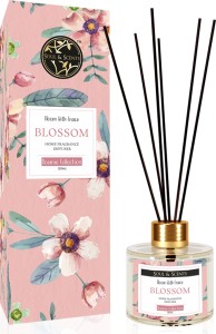 Soul & Scents Blossom Diffuser Get 6 Fiber Stick Natural Fragrance & Smoke Less Room Freshener Diffuser Set, Aroma Oil