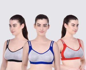 Sexy Bust Women Sports Non Padded Bra