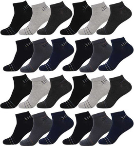 SOCOLOCO Unisex Self Design Ankle Length