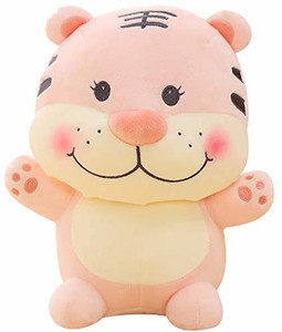 Hello Baby Super Soft Baby Tiger Soft Toy Single Piece 30Cm Size-Pink  - 12 inch