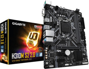 GIGABYTE H310M S2 2.0 LGA 1155Socket ATX Intel H310 Chipset DDR4 Motherboard for Desktop