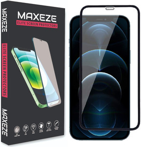 MAXEZE Tempered Glass Guard for Apple iPhone 12