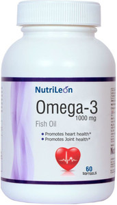 NutriLeon Omega 3 Fish Oil 1000 mg