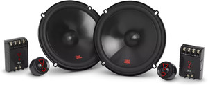 JBL 2 Way Car Component System - 250W Peak - 50W RMS - 6 1/2 Inch Speakers - 3 ohms STAGE3 607CF - Component Car Speaker