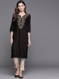 BIBA Women Kurta Palazzo Set