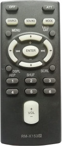 LipiWorld RM-X153 CDX-GT81UW CDX-R505 CDX-RA700 MEX-1GP 1-479-077-14 CDXGT340 CDXGT540UI CDXGT640U CDX-GT610Ui CDX-GT410Ui CDX-GT310 CDX-GT Car System Remote Control for  Sony Remote Controller