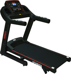 Durafit Atom 1.5 HP (Peak 2.5 HP) DC Motorized Treadmill (Max Weight:90 kg)